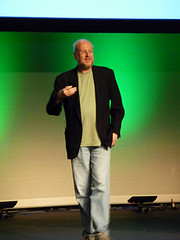 Douglas Crockford. He knows lots of stuff about Javascript. Hmmm... Wish I had something wittier to say...