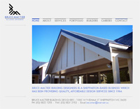 Thumbnail of Bruce Mactier Building Designers website.